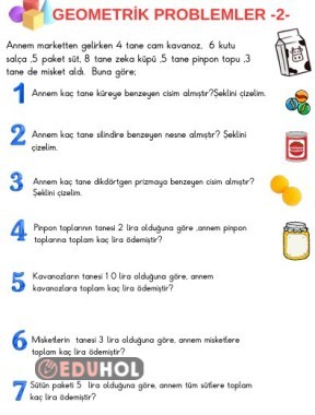 EĞLENCELİ PROBLEMLER