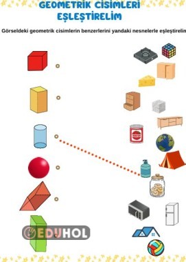 GEOMETRİK CİSİM EŞLEŞTİRME