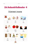Zıt Anlamlı Kelimeler 4