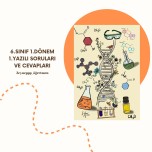 6.SINIF 1.DÖNEM 1.YAZILI SORULARI VE CEVAPLARI