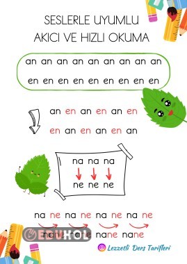 Seslerle Uyumlu Akıcı ve Hızlı Okuma Etkinliği