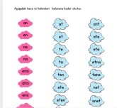 anet hece ve kelime okuma çalışması