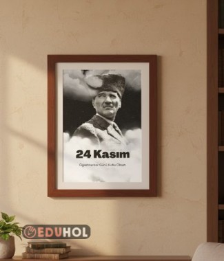 35X50 ATA POSTER 24 KASIM- 4 PARÇA A4 BOY-YAZICIDAN ÇIKARTILABİLİR.