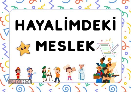 3. SINIF HAYAT BİLGİSİ MESLEKLER AFİŞİ