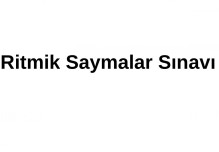 3. SINIF RİTMİK SAYMALAR SINAVI