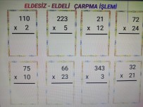 matematik eldeli eldesiz çarpma 3. sınıf