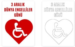 3 Aralık  Dünya Engelliler Günü Boyama Sayfası