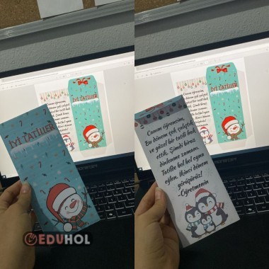 15 Karne Hediyelik Şablonu