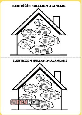 Elektriğin kullanım alanları boyama
