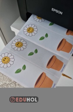 Papatyalı Kalem Tutucu