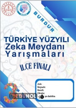 3. Sınıf İlçe Finali Cevap Anahtarı