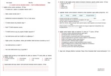 SOSYAL BİLGİLER 1. ÜNİTE DEĞERLENDİRMESİ (WORD)