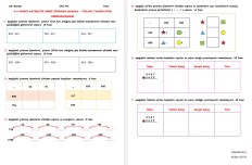 ZİHİNDEN ÇIKARMA - TOPLAMI TAHMİN ETME DEĞERLENDİRMESİ (WORD)