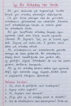 Arkadaşlık ilişkileri okuduğunu anlama metni