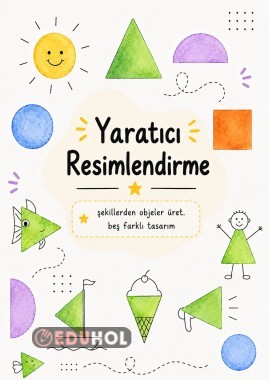 Şekillerden yaratıcı resimlendirme