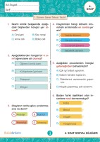 4. Sınıf Sosyal Bilgiler 1. Dönem Genel Deneme Sınavı-1
