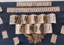 Dilimizin Zenginlikleri Yunus Emre Pano çalışması