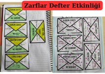 Zarflar Defter Etkinliği