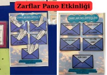 Zarflar Pano Etkinliği
