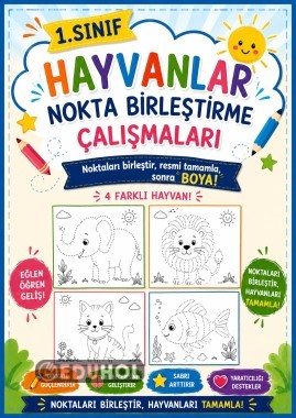 1.Sınıf Hayvanlar Nokta Birleştirme Çalışmaları