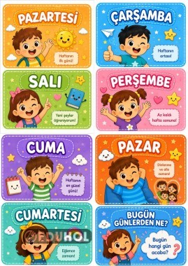 HAFTANIN GÜNLERİ