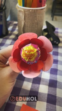 Lolipop şeker için şablon