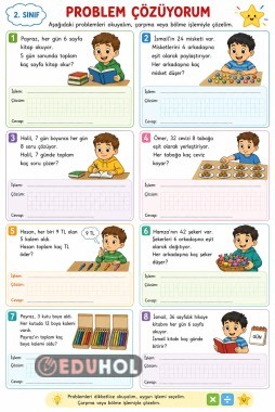 2. Sınıf çarpma-bölme gerektiren problemler