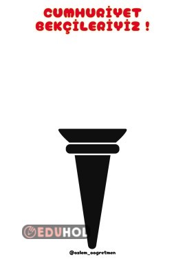 Cumhuriyet Bekçileriyiz El İzi 🇹🇷