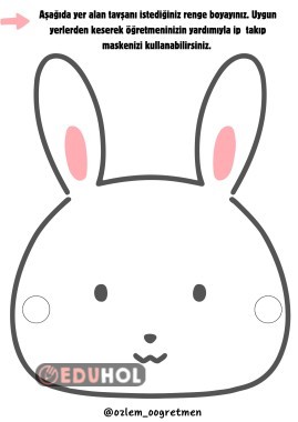 T Sesi/ Tavşan maskesi