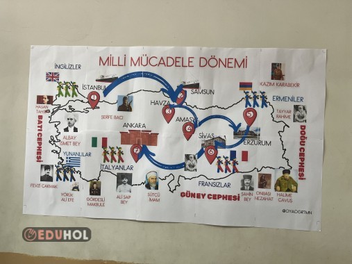 Milli mücadele dönemi dev boy ( 10 sayfa ) harika