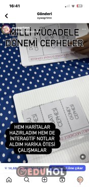 Milli mücadele haritası