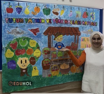 Yerli malı haftası için def poster