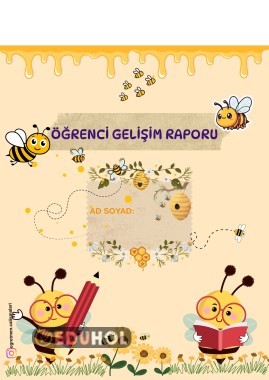 Arı Temalı Gelişim Raporu Kapağı