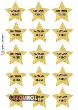 Haftanın Yıldızı Rozeti