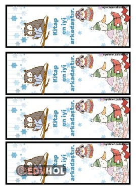 Karne Hediyesi Kitap Ayracı