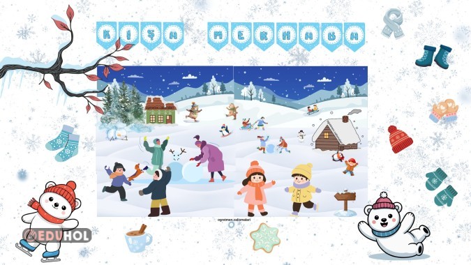 Kışa Merhaba dijital pano