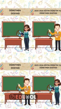 Öğretmen Dosyası Kapağı