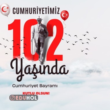 Cumhuriyetimiz 102 Yaşında