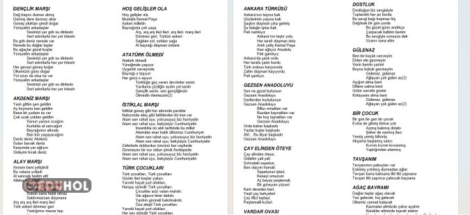 Okul Şarkı Sözleri