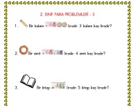 2.SINIF PARA PROBLEMLERİ 3