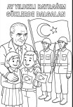 ATATÜRK VE ÖĞRENCİLER BAYRAK SEVGİSİ