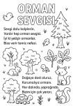 ORMAN SEVGİSİ ŞİİR VE BOYAMA 2. VE 3. SINIF