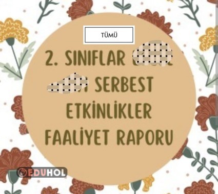 2025-2026 TÜM AYLAR SERBEST ETKİNLİK RAPORLARI