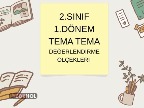 2025-2026 YILI 2/E SINIFI HAYAT BİLGİSİ 1.DÖNEM SÜREÇ ODAKLI DEĞERLENDİRMELER DÖNEM SONU ÖLÇEĞİ