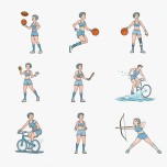 Sports and Appearances& Personality