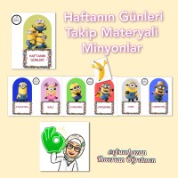 Haftanın Günleri Takip Materyali 