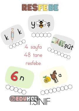 1. SINIF RESFEBE ETKİNLİĞİ (4 sayfa, 48 Resfebe)