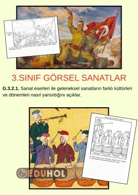 3. Sınıf Görsel Sanatlar G.3.2.1. Kazanım Etkinliği