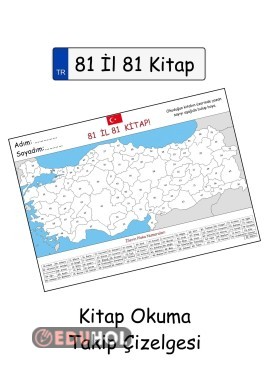 “81 İL 81 KİTAP” Okuma Takip Çizelgesi