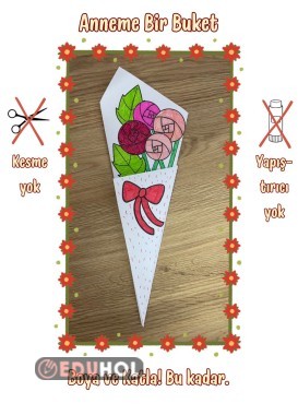 “Anneme Bir Buket Gül” Anneler Günü Etkinliği